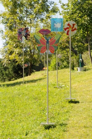 Glaswindspiele Gartendekoration Kärnten